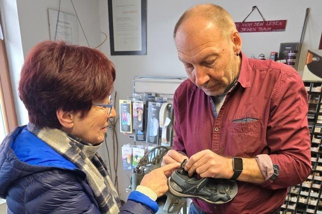 Lffingens letzter Schuhmacher Franz Scholz gibt dem Lieblingsstiefel eine zweite Chance