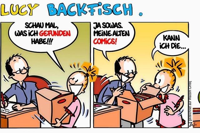 Lucy Backfisch: Ein Karton voller Comics