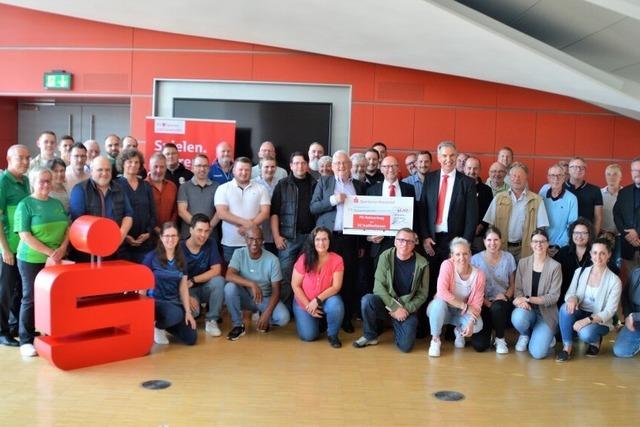 45.000 Euro fr 35 Vereine aus "PS Sparen"-Aktion der Sparkasse Wiesental