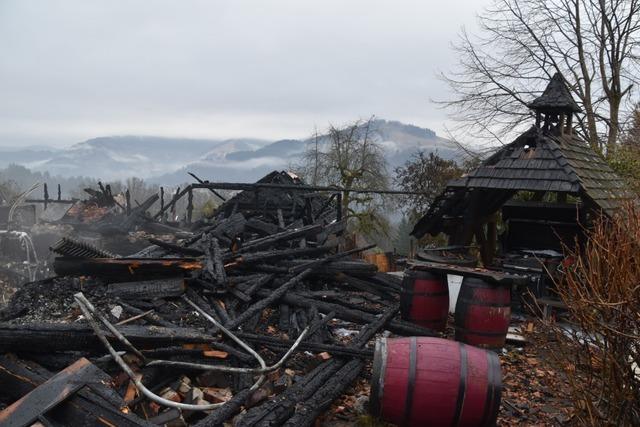 Drei Monate nach dem Grobrand in Frhnd: Brandruine noch immer nicht entsorgt