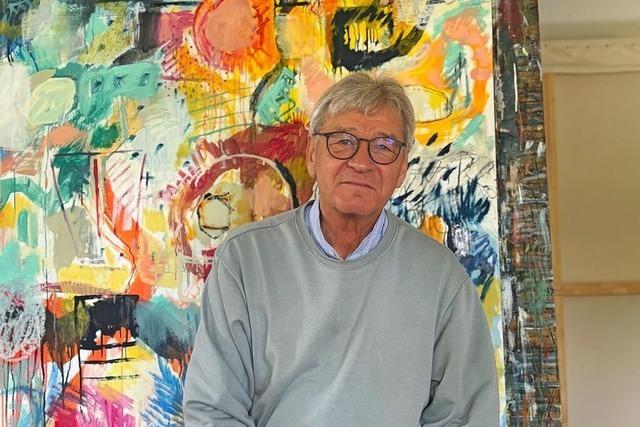 Der Knstler Michael Thmmrich ffnet sein Atelier in Biengen