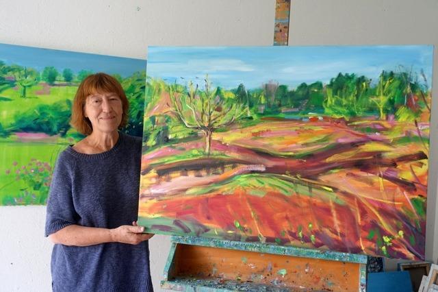 Jeannette Frei ist seit 50 Jahren Malerin – Vorbereitungen fr groe Ausstellung im September