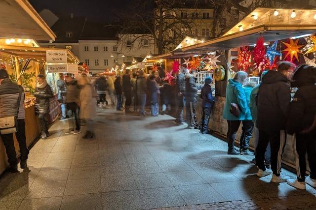 Lrrach will beim Weihnachtsmarkt 2025 nicht viel ndern