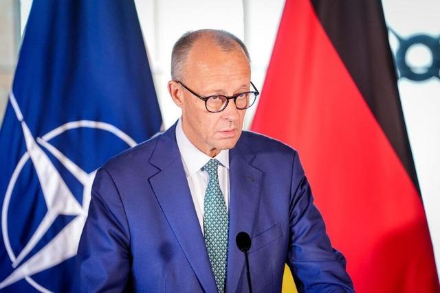 Kanzler Merz nennt Waffen-Freigabe fr Ukraine "notwendig"