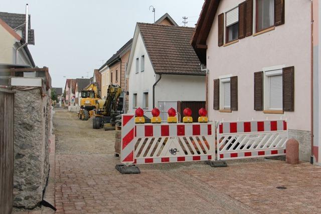 Straengestaltung und modernere Wohngebiete - Wyhl bringt Ortskern weiter auf Vordermann