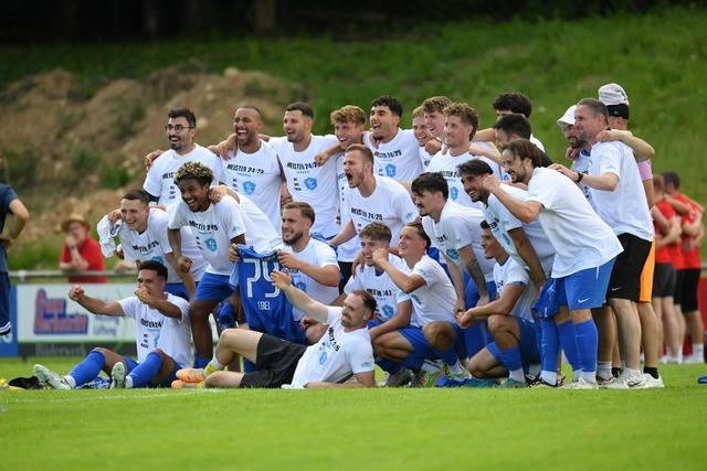 Der FC Denzlingen steigt als Meister in die Oberliga auf