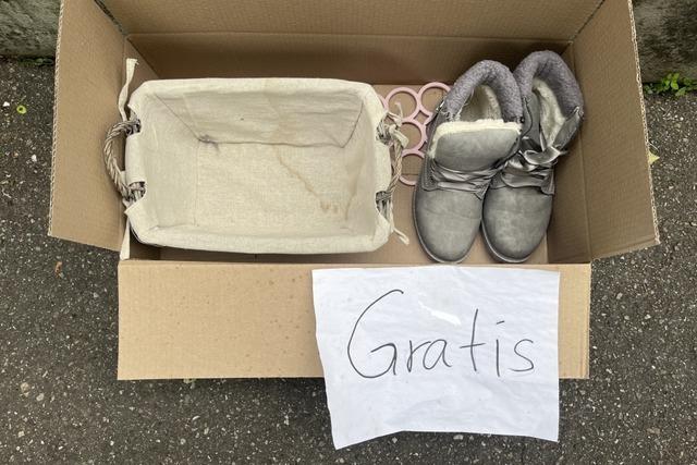 Verschenkekisten in Lrrach: Oft ist es schlichtweg Mll