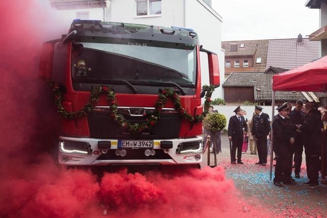 Die Gemeindefeuerwehren im Landkreis Emmendingen erhalten zustzliche Frdergelder vom Land