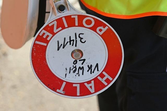 Fast zwei Promille: Radfahrer fhrt Schlangenlinien in Lrrach