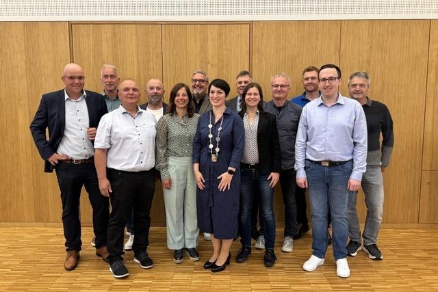 Britta Dohmen als Brgermeisterin von Simonswald vereidigt