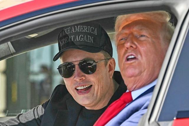 Fotos: Trump und Musk – die Geschichte ihrer gescheiterten Bromance in Bildern
