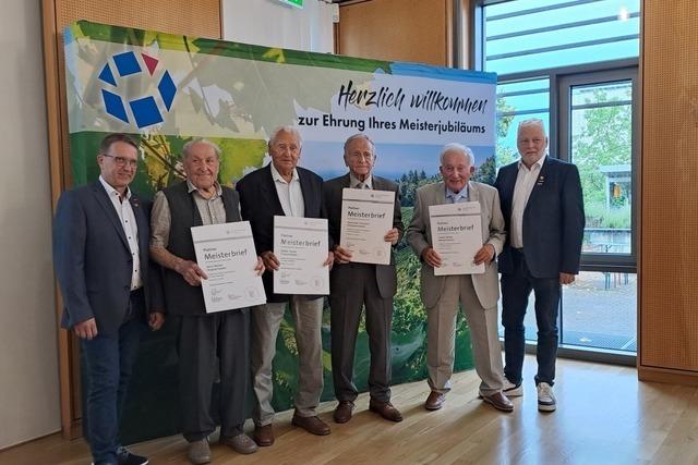 Handwerkskammer Freiburg lobt Meisterleistungen in Offenburg – dabei gab's viermal Platin