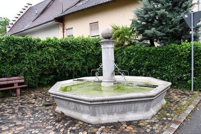 In Rheinfelden-Herten warten zwei Brunnen auf eine Sanierung
