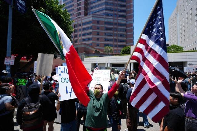 Ausgangssperre und Trump-Newsom-Duell - Die Lage in LA