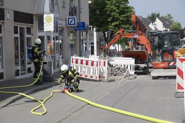 Explosionsgefahr nach Gasleck in Mllheimer Werderstrae bereinigt