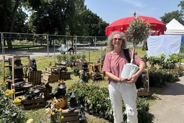 Erste Diga-Gartenmesse in Breisach zieht Besucher vor allem aus der nheren Umgebung an