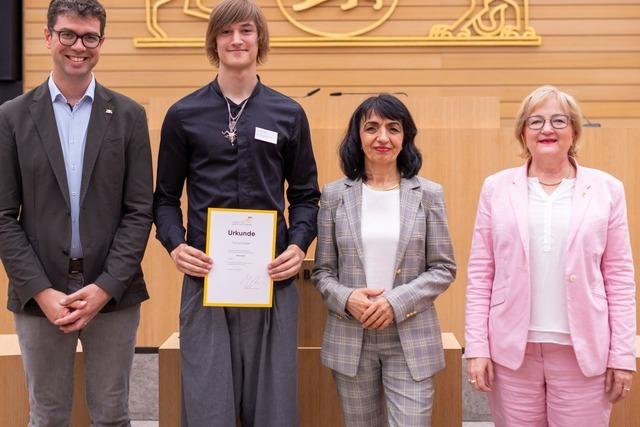 Lrracher Schler gewinnen Preise beim Schlerwettbewerb zur Demokratie