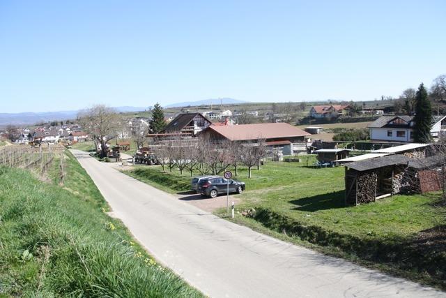 Zimmerei Kreutner an der Silberbrunnenstrae in Bahlingen darf erweitern