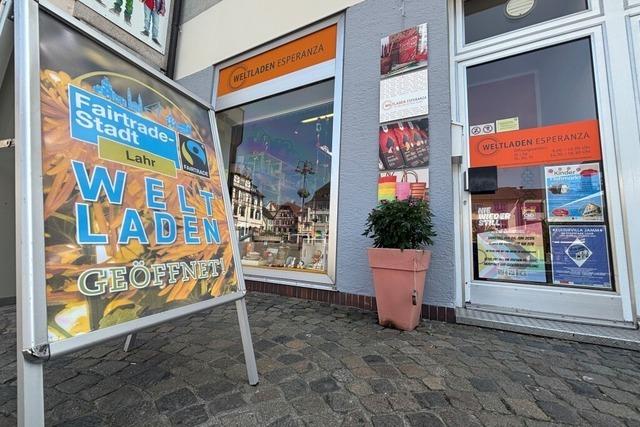 Der Lahrer Weltladen Esperanza ist vorerst gerettet