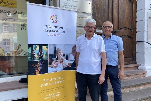 Die Brgerstiftung St. Andreas in Offenburg will neue Akzente setzen